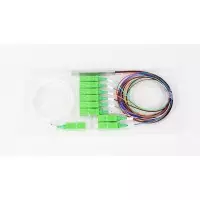 Splitter fibra óptica SM 1 X 8 SC APC