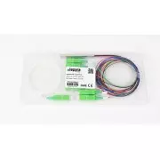 Splitter fibra óptica SM 1 X 8 SC APC