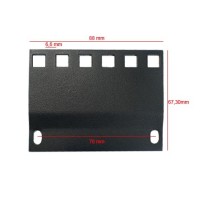 Adaptador rack 2U de 19" a 21" (par)