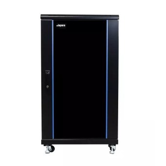 Armario rack 24U 19" 600 x 1000 Lapara Networking - frontal