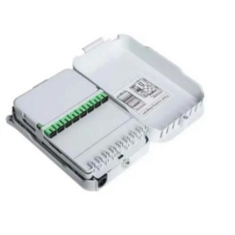 Caja derivación en planta 16 abonados, vista enfrentador SC