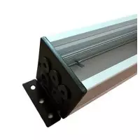 Perfil aluminio sencillo , vista plus