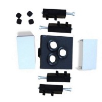 Perfil de empotrar sin tapa contenido