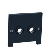 Tapa salida de cables con 2 agujeros