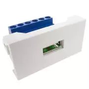 Toma USB 2.0 hembra tipo A, blanco