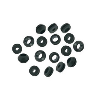 Tapón de plástico para salida de hilos para perfil simple