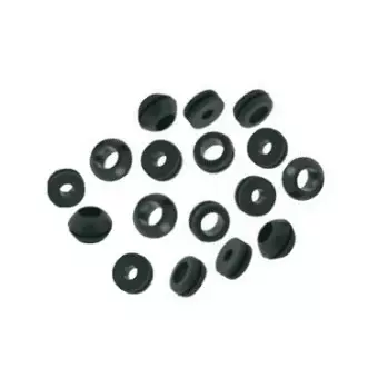 Tapón de plástico para salida de hilos para perfil simple