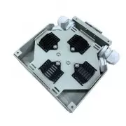 Caja fibra óptica para montaje en Carril DIN para 12FO