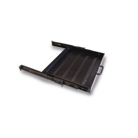 Cajón rack extraíble 1U  vista lateral Cajón rack extraíble 1U  vista lateral