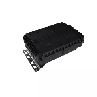 Caja distribución fibra óptica de exterior IP-68 para 16 fusiones (Vista lateral)