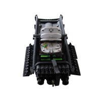 Caja distribución fibra óptica de exterior IP-68 para 16 fusiones (Interior)