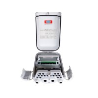 Caja de fibra óptica exterior IP-65 para 16 adaptadores Interior