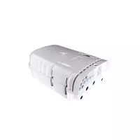 Caja de fibra óptica exterior IP-65 para 16 adaptadores (Vista lateral)