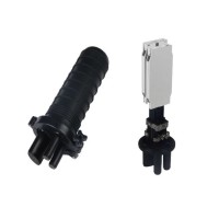 Caja empalme torpedo fibra óptica IP-68 24 fusiones