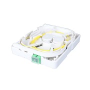 Caja de superficie de fibra óptica con 1 adaptador SC/APC Simplex