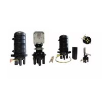 Caja empalme torpedo fibra óptica IP-68 enterrable 48 fusiones ( Vista Global)