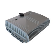 Caja exterior de fibra óptica IP-65 para 16 adaptadores  SC simplex/ LC dúplex