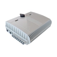Caja exterior de fibra óptica IP-65 16 acometidas