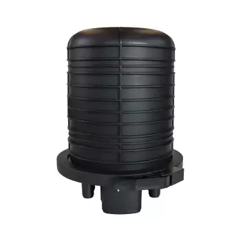 Caja empalme torpedo fibra óptica IP-68 288 fusiones
