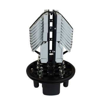 Caja empalme torpedo fibra óptica IP-68 288 fusiones (Bandejas)