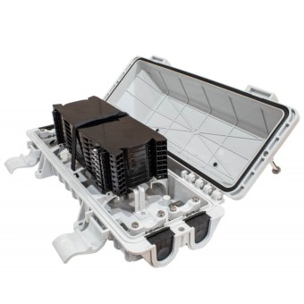 Caja empalme de fibra óptica CAU exterior IP68