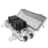 Caja empalme de fibra óptica CAU exterior IP68