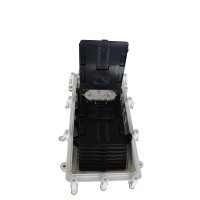 Caja empalme de fibra óptica 256 fusiones (Vista interior)