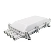 Caja empalme de fibra óptica (CAU) exterior IP68 para 256 fusiones