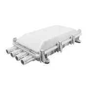 Caja empalme de fibra óptica (CAU) exterior IP68 para 256 fusiones