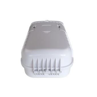 Caja de fibra óptica exterior IP-65 Splitter PLC 1 X 16 SC simplex (Vista trasera)