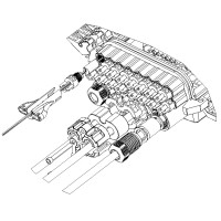 Caja distribución fibra óptica de exterior IP-68 para 16 acometidas