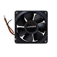 Ventilador 12V 120 X 120 x 38 (Vista trasera)