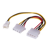 Adaptador Molex / Molex / 3-pin 12V