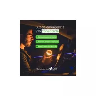 Luz de emergencia Led One  V16 homologada DGT 3.0- Resumen- 2