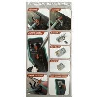 Herramienta crimpadora para RJ45 Pasante EZ instrucciones basicas.