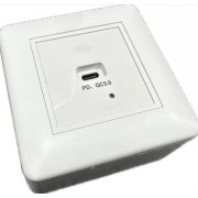 Caja de superficie USB C