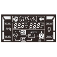 Sai Lapara 2000VA Online LCD detalle pantalla