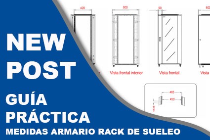 Medidas de los armarios rack de suelo